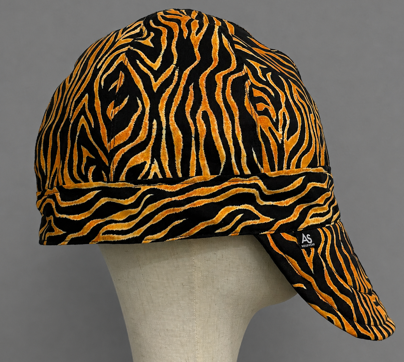 Tiger Stripe Welding Cap