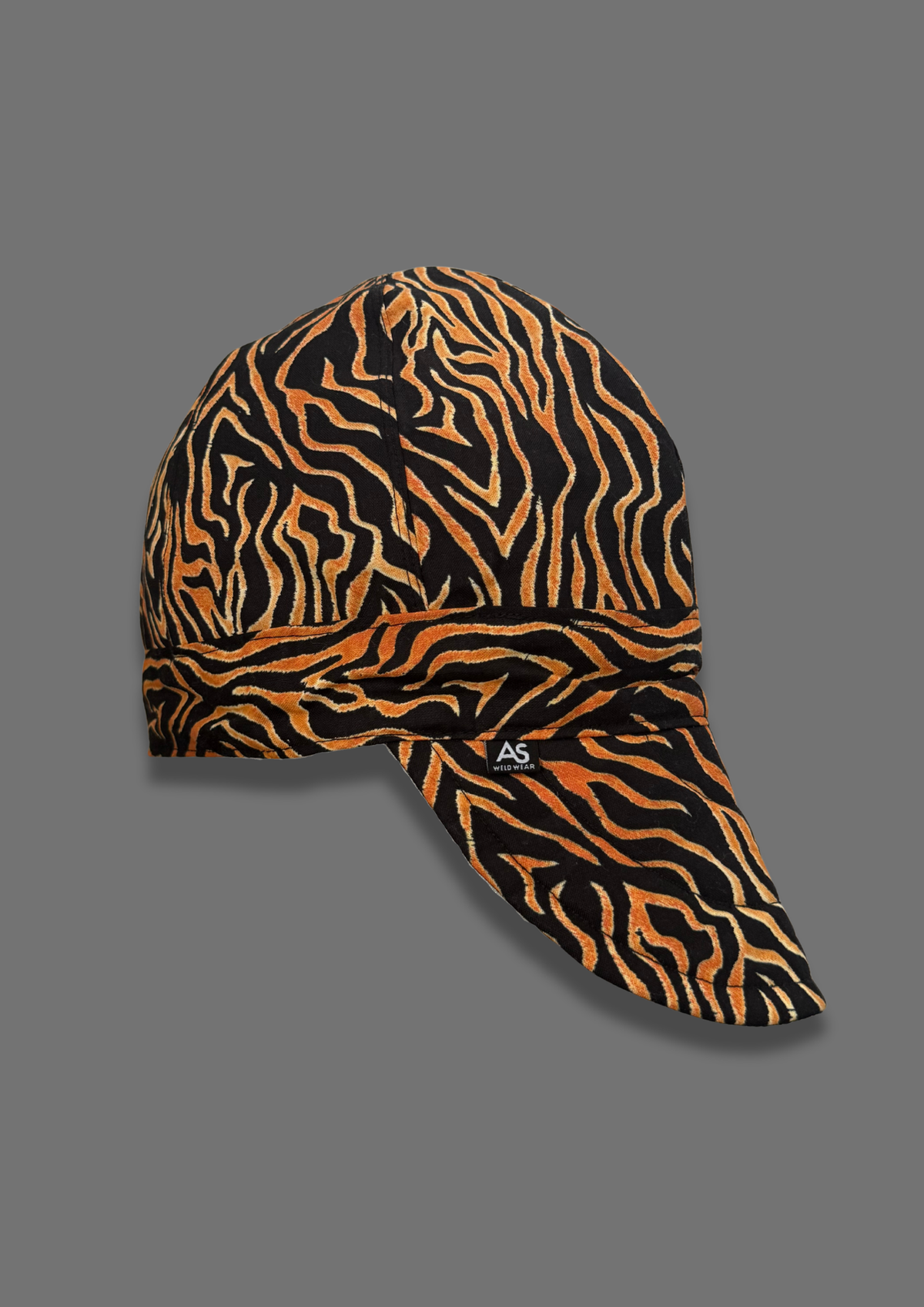 Tiger Stripe Welding Cap