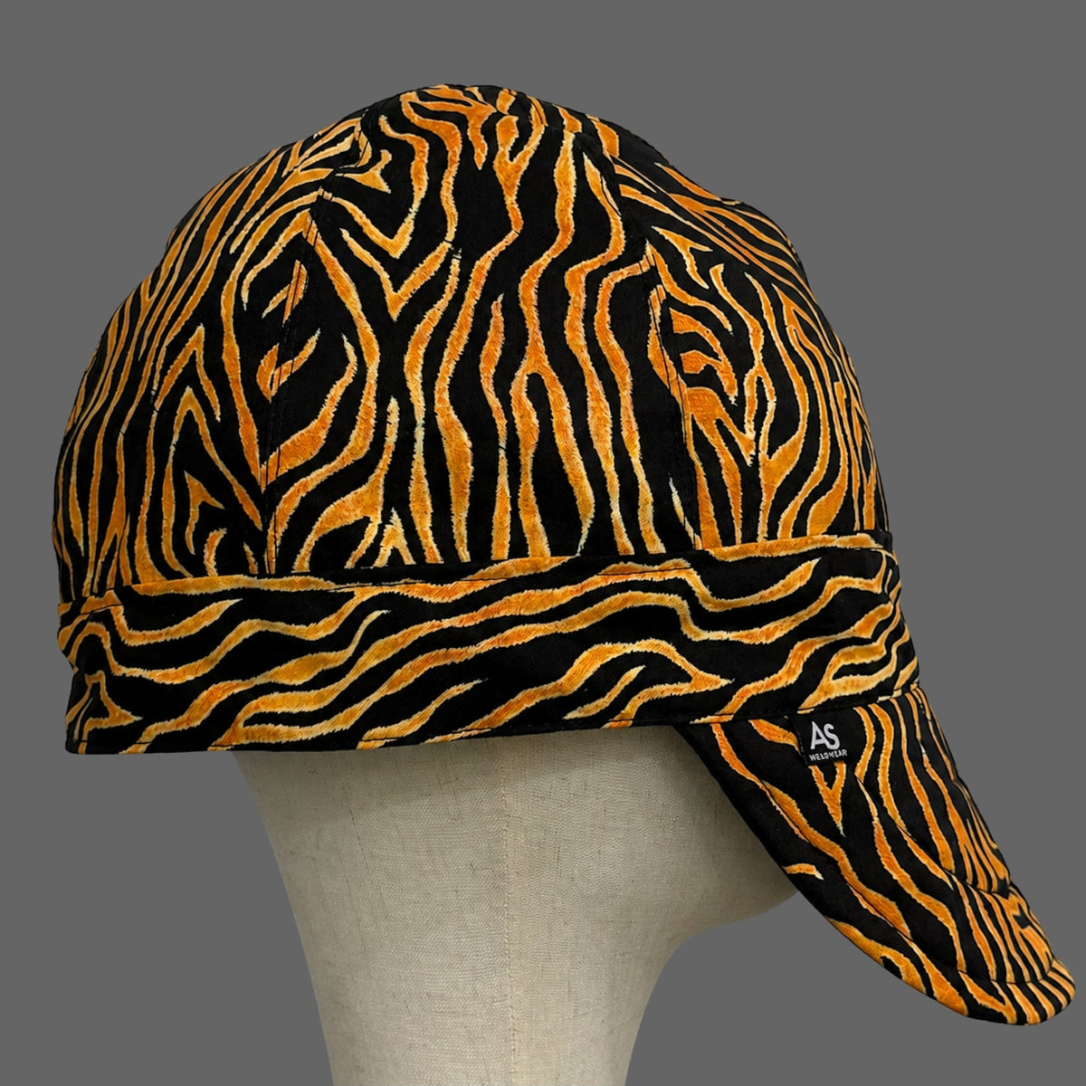 Tiger Stripe Welding Cap